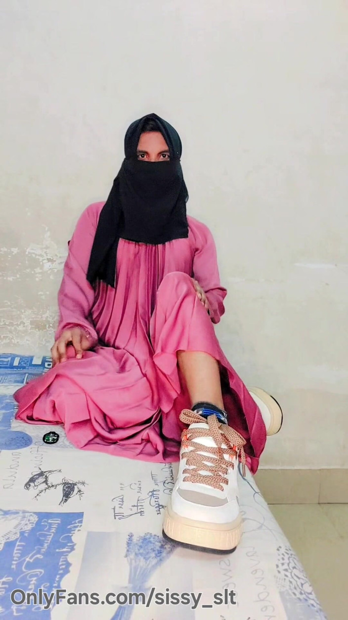 Sissy Slut Simran: Hidžábská Muslimka Hijda Kinner Ladyboy