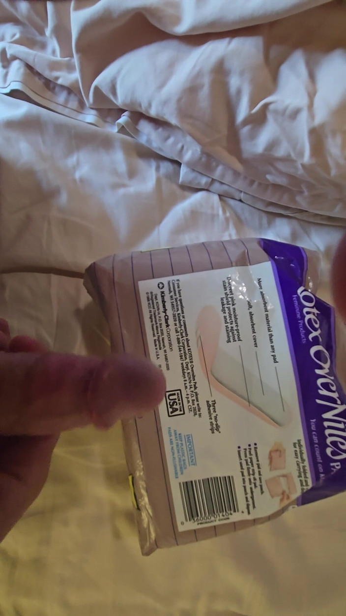 Takepad: Dvojité vintage hygienické ubrousky Kotex Super Tabbed a Overnites velké...