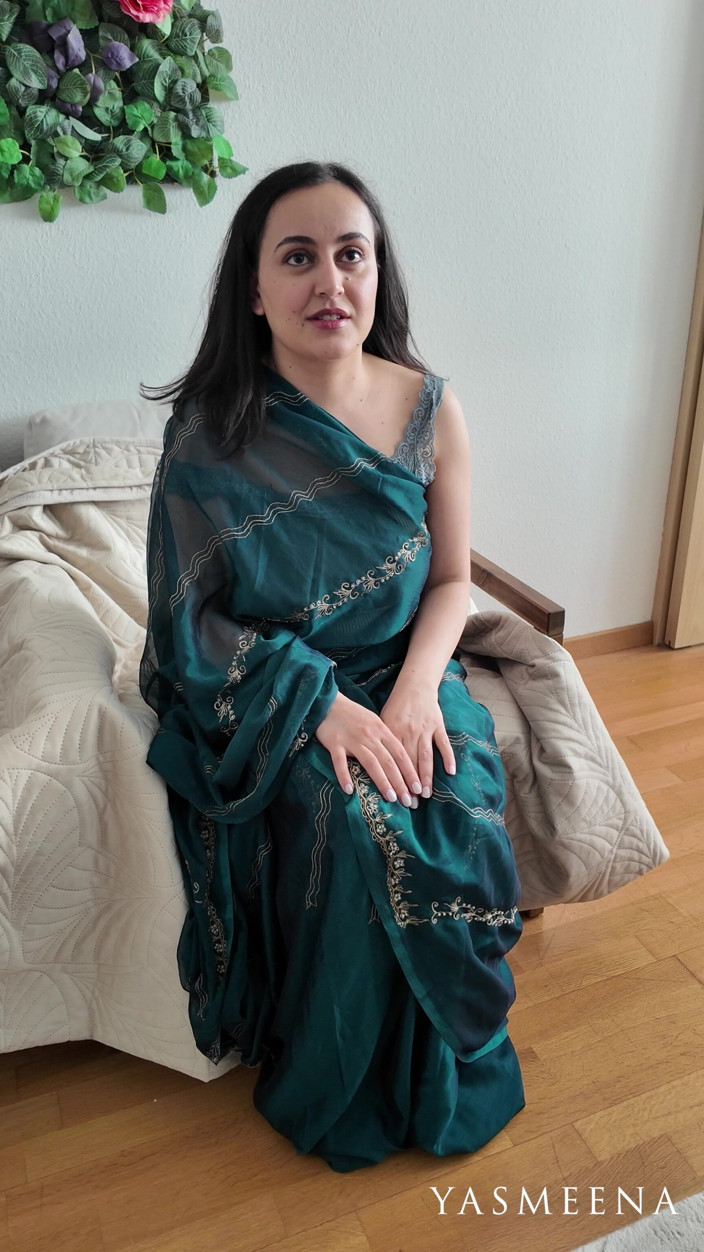 Yasmeena Ali: Bastinado in Saree
