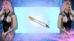Dangerous Breath Play and Pleasure - Funny Cigarette JOI Game