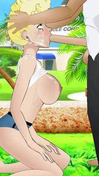 Миссис Brief трахает ее в рот бойфренд Bulma