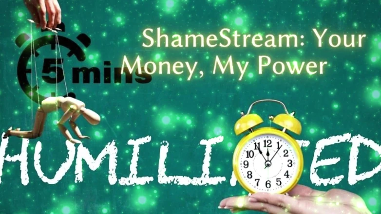 Goddess Misha Goldy: Shamestream: Pendapatan Awak, Kuasa Saya