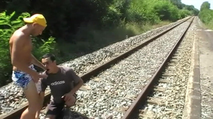 Jess Royan XXX: Straight used to suck in rail train