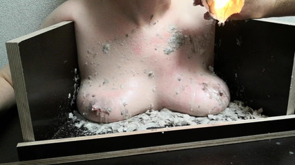 Bouncy Tits Action: The tit waxing machine 3