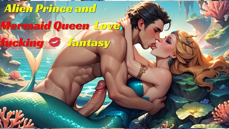 sexi Queen: Alien Prince and the Mermaid Queen,love Across Two Worlds Fantasy