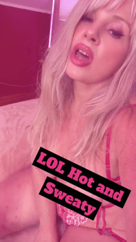 I’m Hot and Sweaty Lol Wanna Slip and Slide?