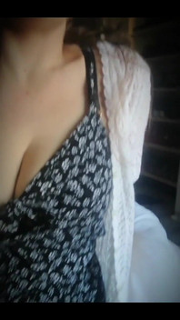A Little Sundress and Some Cleavage
