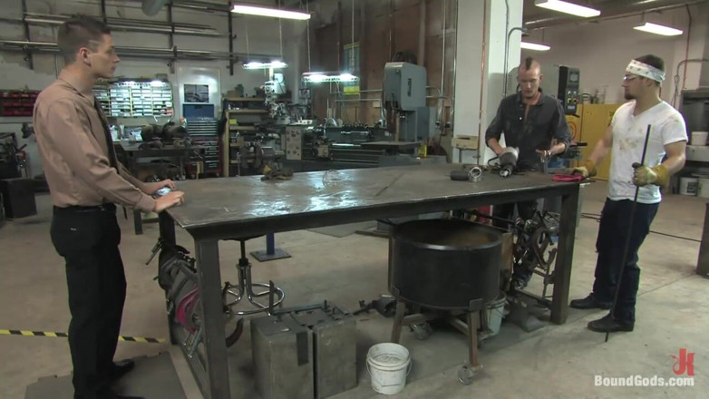 KINK men: Mayhem in the Metal Shop