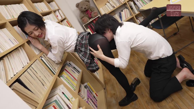 J Hentai Matings: Black Tights Beauty - Her Thighs and Panty Flash Get Me...