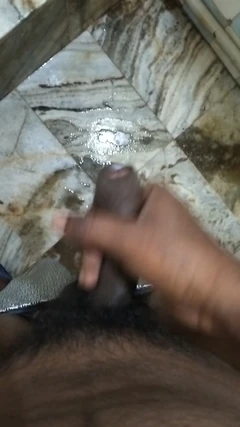 Sexy chlapec zásah rukou