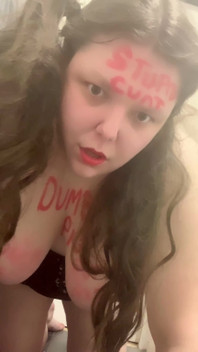 Shaking Udders Dumb Fat Pig Humiliation