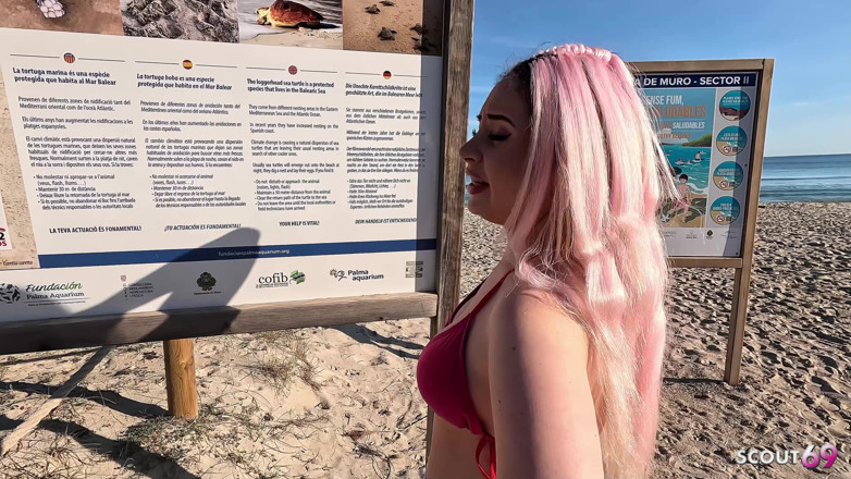 Scout69: Risky Public Amateur Anal Sex with German Girl Maria Gail...