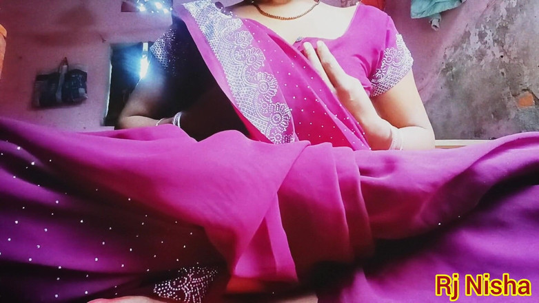 RJ NISHA: Hintli kadın masterbate'deki en büyük parmaklayarak bölüm 1
