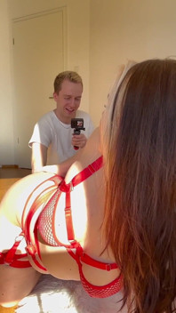 Behind the scenes with Anja