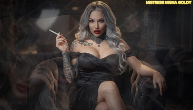 Goddess Misha Goldy: Pegged &amp; Melted