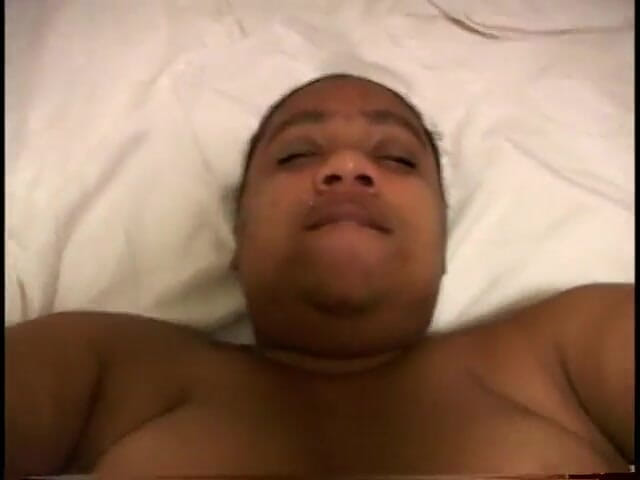 Give me BBW: Fat black babe sucks on a thick black cock and...