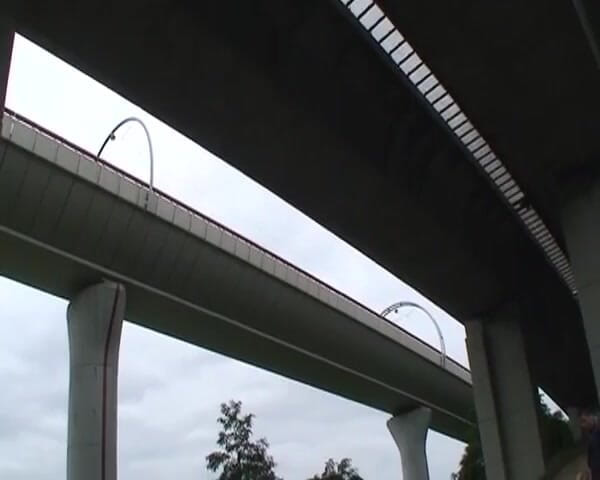 Deutsche XXX Filme: Amazing Blonde German Doll Fucked Under the Bridge