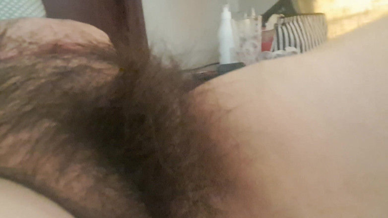 Mommy big hairy pussy: 成熟多毛湿润的阴部