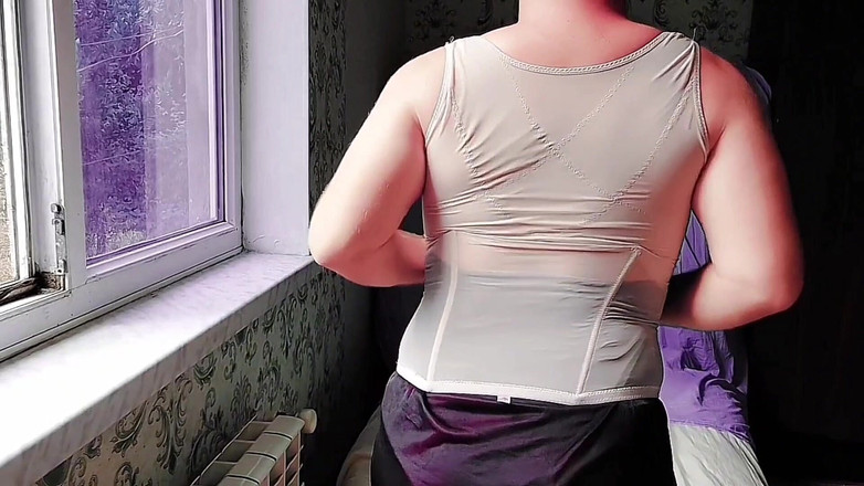 Kitty_Cross: Roztleskávačka Mini sukně Sissy Shemale Crossdresser Lady Boy