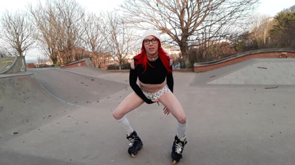 The Midnight Minx: Themidnightminx skate park x
