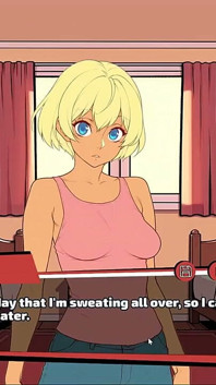 Futanari Have a Heart Too Futa Hentai Game Ep.1 Lesbian Romance with Her New Roomate!