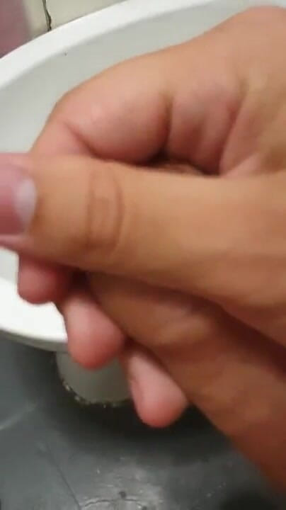 Dickflasher: Vor böser masturbation