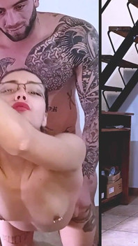 Anal to Sexy Latina While She Is Standing Watch the Gestures She Makes While a Huge Cock Enters Her Ass