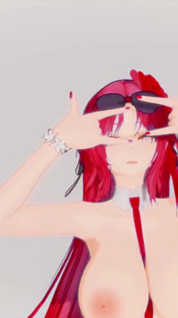Azur Lane Alsace Hentai Nude Dance Savage Hot Sexy Big Boobs Mmd 3D Red Hair Color Edit Smixix