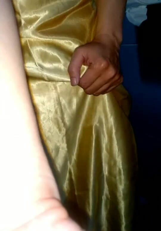Naomisinka: Żółty Masturbacja Longdress