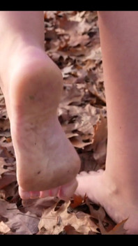 Dirty Soles in the Leaves