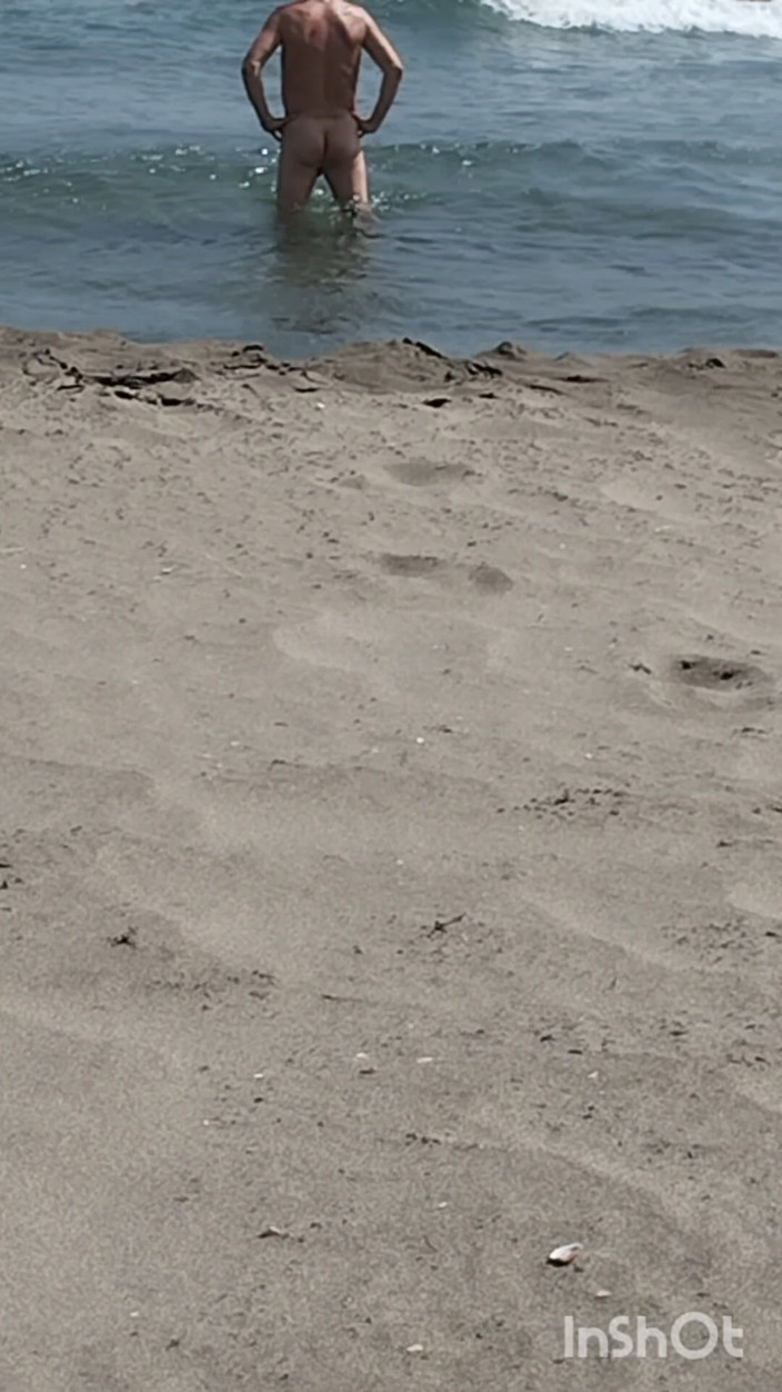 Morbosete000: Am Strand Nackt@
