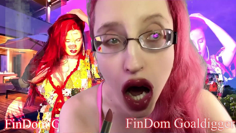 FinDom Goaldigger: Lipgloss seni iPhone'a dönüştürdü