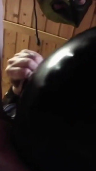 MILF Sucks a Big Cock and Finishes with a Handjob