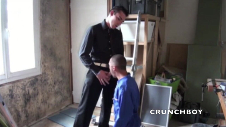 FRENCH AMATORS SEXTAPES: Straight worker fucked by his work manager