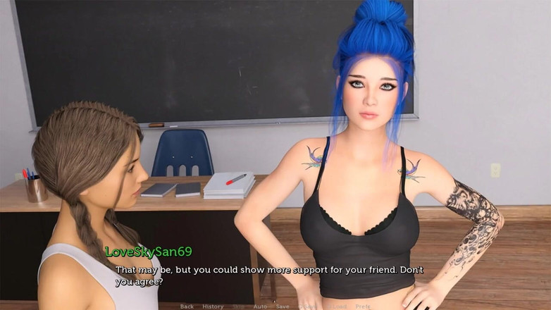 LoveSkySan69Real: Oyunculuk dersleri [v1.0.1] loveskysan69'un bölüm 13 ateşli duyguları