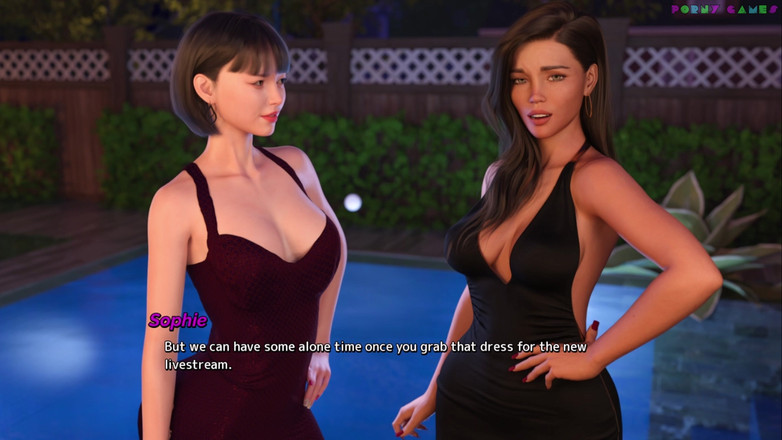 Porny Games: Lisc - farlig sex med styv moster 15