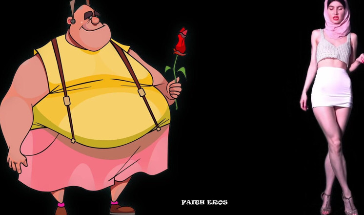 Faith Eros: Fat shaming my Stepbrother