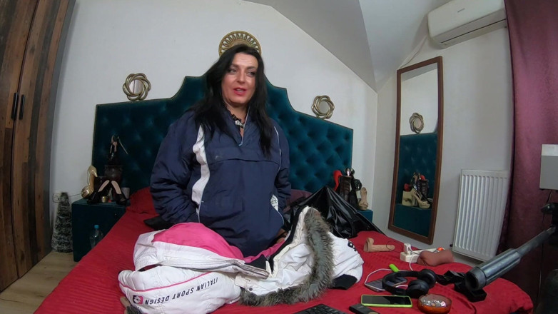 MilfyCalla: Sedução francesa com blusa - fetiche suave, toque sensual e masturbação...