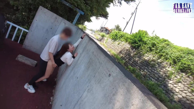 Far East pornography: Mega-curve snelle per in per brividi nel retro di infuoca...