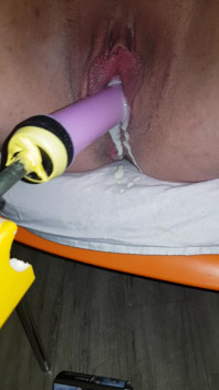 Pregnant Fucking Machine