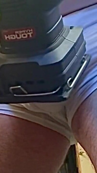 Watch This Sander Vibrate His Cock to Orgasium