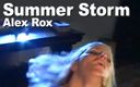 Edge Interactive Publishing: Summer Storm et Alex Rox sucent une sodomie, facial A2M