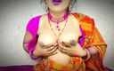 Bangala bhabhi: Desi-Bhabhi toont tieten en poesje Desi village Bhabhi