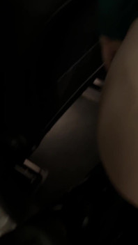 Risky Car Sex in Public Parking Garage - Started with Handjob, Ended Doggy!