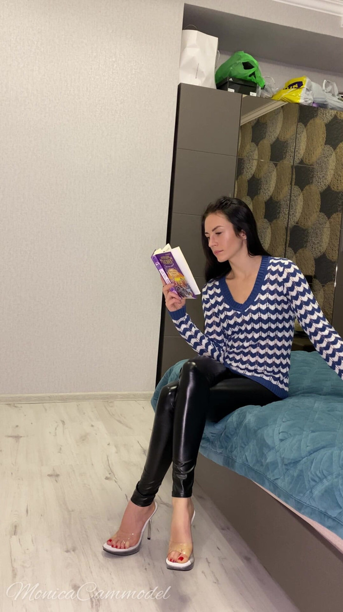 Princess Monica: Relaxing, Stretching, Teasing, Dancing