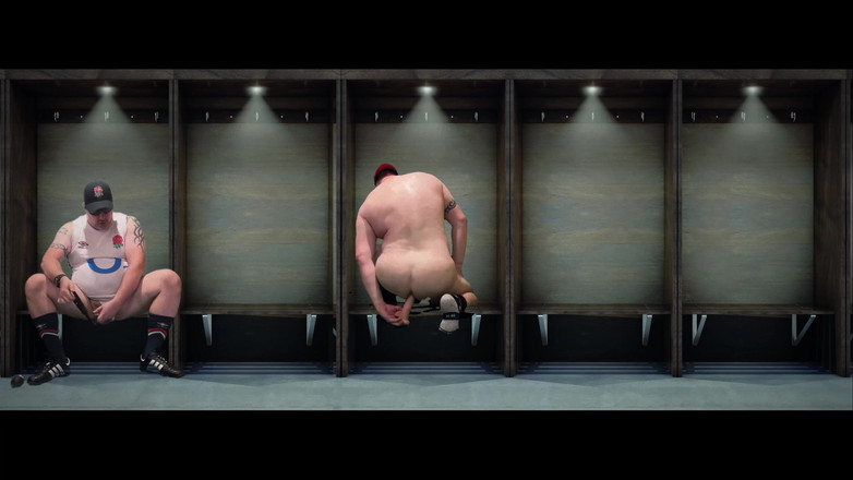 uktattooedchub74: 탈의실 판타지 - 럭비 에디션