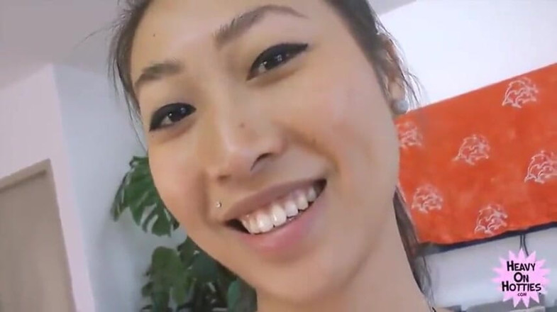 Heavy on Hotties: French Asian Anal queen Sharon has sex with a Parisian...