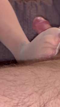 Mistress Makes Her Slave Enjoy Her Feet