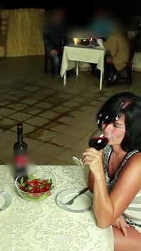 Even in the Restaurant, Fucking in Front of the Guests!