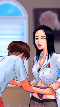 Yaz mevsimi efsanesi: orta yaşlı seksi profesör üniversitede amında dildoyla dolaşıyor bölüm 73